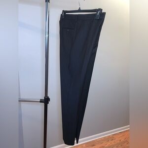 👖 Van Heusen Men’s Black Pinstripe Dress Pants – Suit Separate - 40R